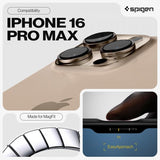 Spigen iPhone 16 Pro Max Skal Tough Armor MagFit Frost Black