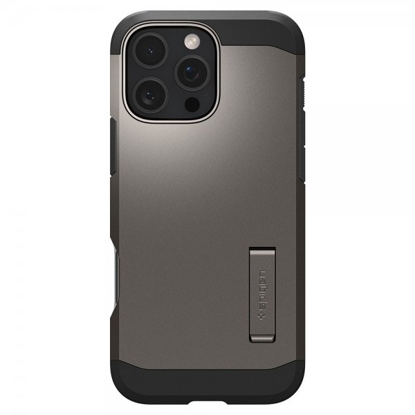 Spigen iPhone 16 Pro Max Skal Tough Armor MagFit Gunmetal