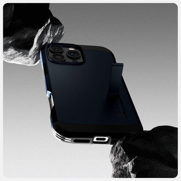 Spigen iPhone 16 Pro Max Skal Tough Armor MagFit Metal Slate