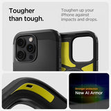 Spigen iPhone 16 Pro Max Skal Tough Armor MagFit Svart