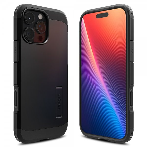 Spigen iPhone 16 Pro Max Skal Tough Armor T MagFit Svart