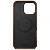 Nomad iPhone 16 Pro Max Skal Traditional Leather Case Brun