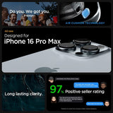 Spigen iPhone 16 Pro Max Skal Ultra Hybrid Crystal Clear