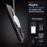 Spigen iPhone 16 Pro Max Skal Ultra Hybrid MagFit Frost Black
