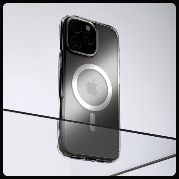 Spigen iPhone 16 Pro Max Skal Ultra Hybrid MagFit Frost Clear