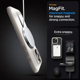 Spigen iPhone 16 Pro Max Skal Ultra Hybrid MagFit Frost Natural Titanium