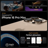 Spigen iPhone 16 Pro Max Skal Ultra Hybrid MagFit Frost Natural Titanium