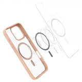 Spigen iPhone 16 Pro Max Skal Ultra Hybrid MagFit Frost Rose Titanium