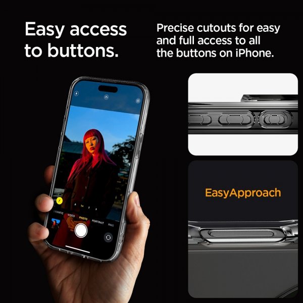 Spigen iPhone 16 Pro Max Skal Ultra Hybrid MagFit Graphite