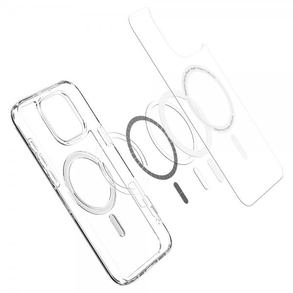 Spigen iPhone 16 Pro Max Skal Ultra Hybrid MagFit Vit