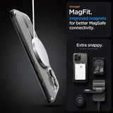 Spigen iPhone 16 Pro Max Skal Ultra Hybrid MagFit Vit