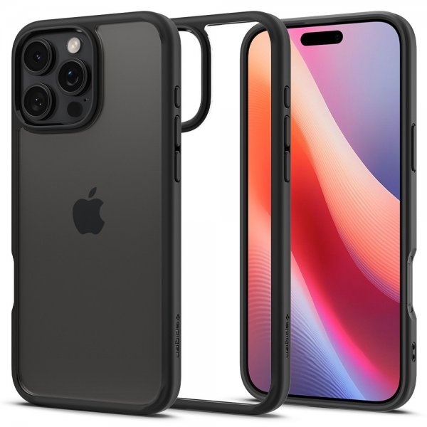 Spigen iPhone 16 Pro Max Skal Ultra Hybrid Matte Svart