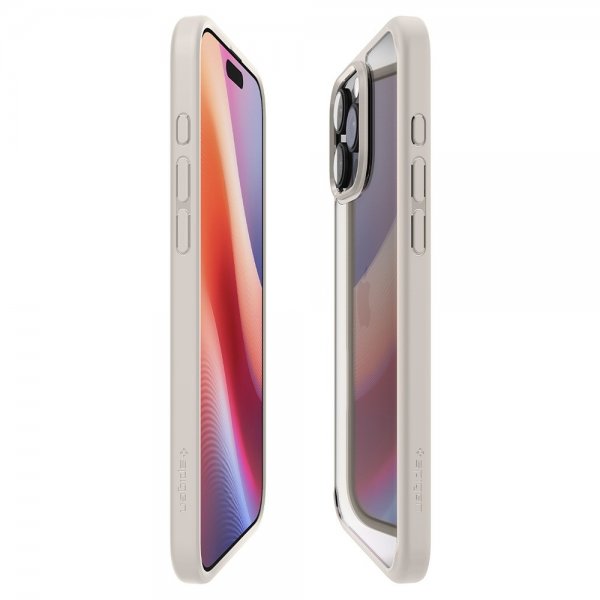 Spigen iPhone 16 Pro Max Skal Ultra Hybrid Natural Titanium