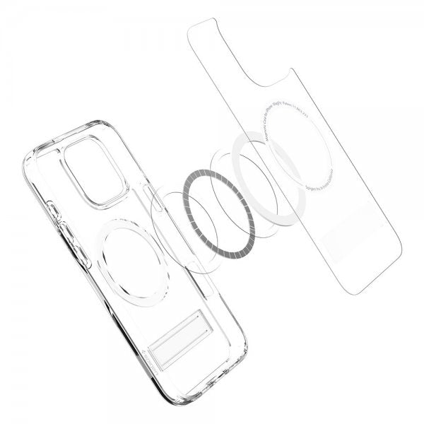 Spigen iPhone 16 Pro Max Skal Ultra Hybrid S MagFit Crystal Clear