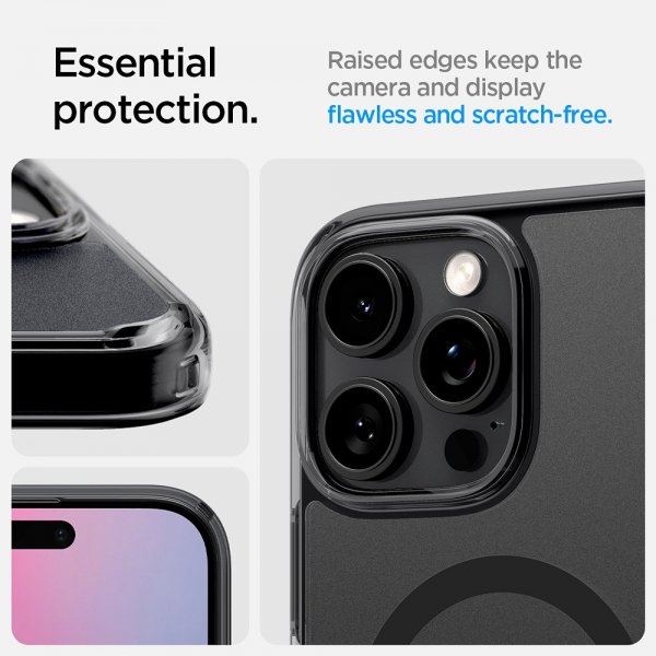 Spigen iPhone 16 Pro Max Skal Ultra Hybrid T MagFit Frost Black