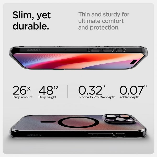 Spigen iPhone 16 Pro Max Skal Ultra Hybrid T MagFit Frost Black