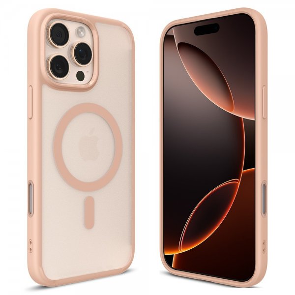 Spigen iPhone 16 Pro Max Skal Ultra Hybrid T MagFit Frost Rose Titanium