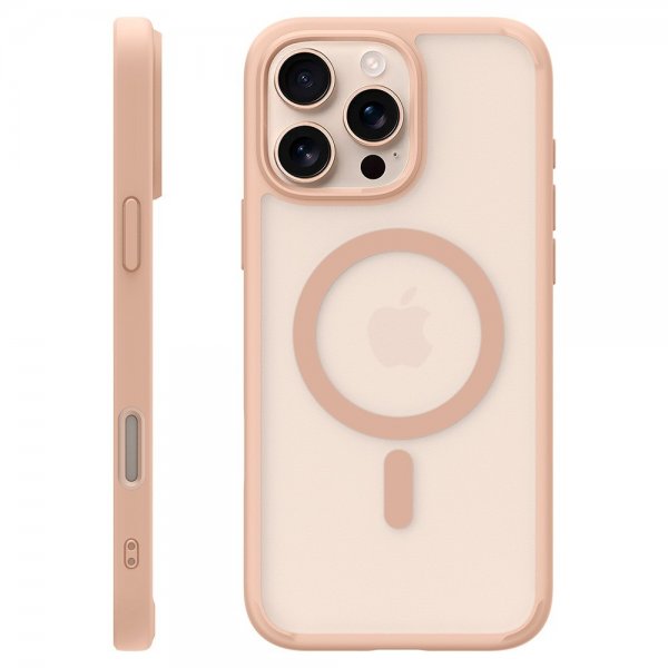 Spigen iPhone 16 Pro Max Skal Ultra Hybrid T MagFit Frost Rose Titanium