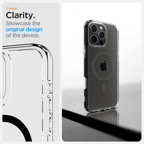 Spigen iPhone 16 Pro Max Skal Ultra Hybrid T MagFit Graphite