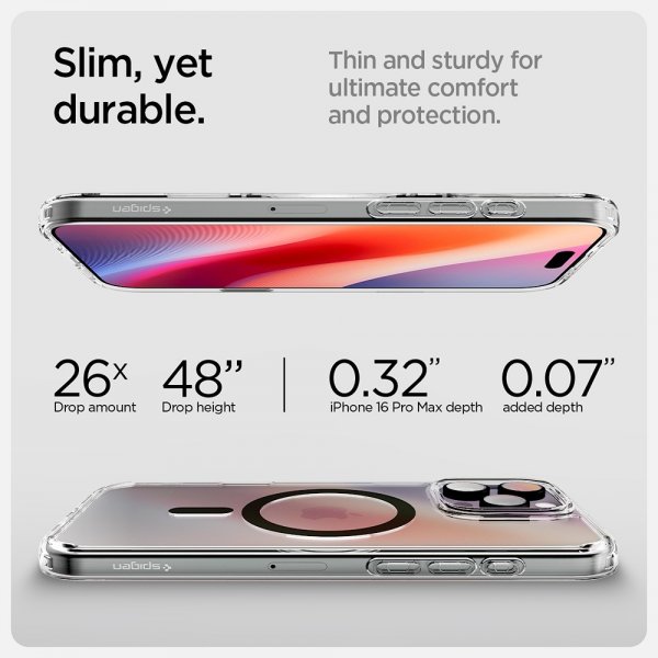 Spigen iPhone 16 Pro Max Skal Ultra Hybrid T MagFit Graphite