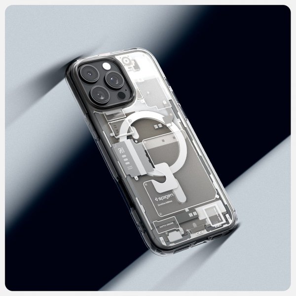 Spigen iPhone 16 Pro Max Skal Ultra Hybrid Zero One MagFit Natural Titanium