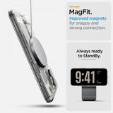 Spigen iPhone 16 Pro Max Skal Ultra Hybrid Zero One MagFit Natural Titanium