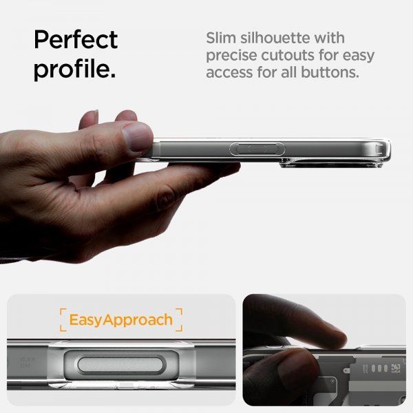 Spigen iPhone 16 Pro Max Skal Ultra Hybrid Zero One MagFit Natural Titanium