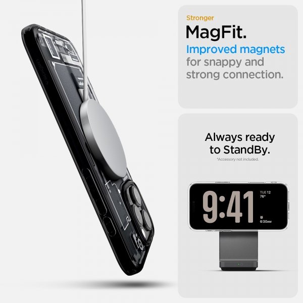 Spigen iPhone 16 Pro Max Skal Ultra Hybrid Zero One MagFit Svart