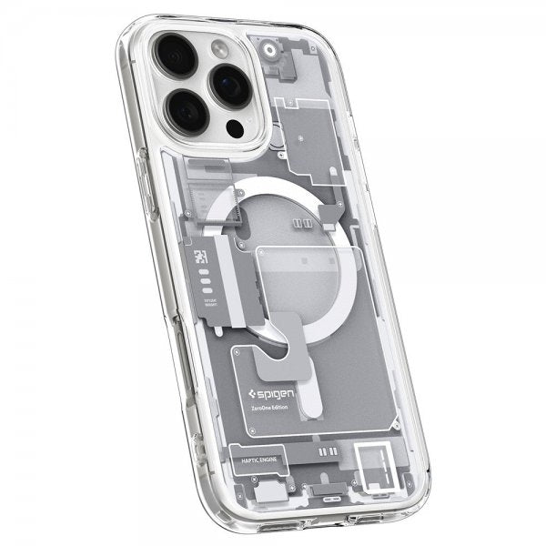 Spigen iPhone 16 Pro Max Skal Ultra Hybrid Zero One MagFit Vit