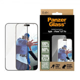 PanzerGlass iPhone 16 Pro Max Skärmskydd Ultra-Wide Fit EasyAligner