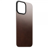 Nomad iPhone 16 Pro Max Skin Magnetic Leather Back Rustic Brown
