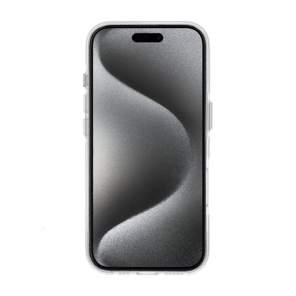 Rvelon iPhone 16 Pro Skal Korrugerad MagSafe Transparent