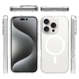 Rvelon iPhone 16 Pro Skal TPU MagSafe Transparent