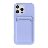 iPhone 16 Pro Skal Korthållare Lila