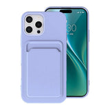 iPhone 16 Pro Skal Korthållare Lila