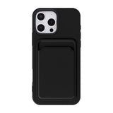iPhone 16 Pro Skal Korthållare Svart