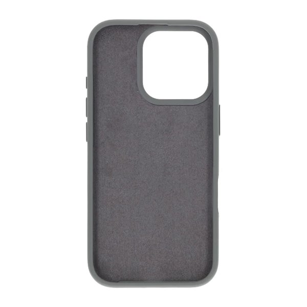 Rvelon iPhone 16 Pro Skal Silikon Grå