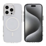 Rvelon iPhone 16 Pro Skal Kamerasarg MagSafe Transparent