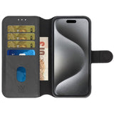 Rvelon iPhone 16 Pro Fodral Magnetiskt Avtagbart Skal Svart