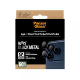 PanzerGlass iPhone 16 Pro/Pro Max/17 Pro/Pro Max Kameraskydd Hoops Svart
