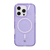 Rvelon iPhone 16 Pro Skal Glitter MagSafe Lila