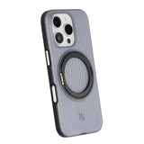 Rvelon iPhone 16 Pro Skal Roterbart MagSafe Stativ Svart