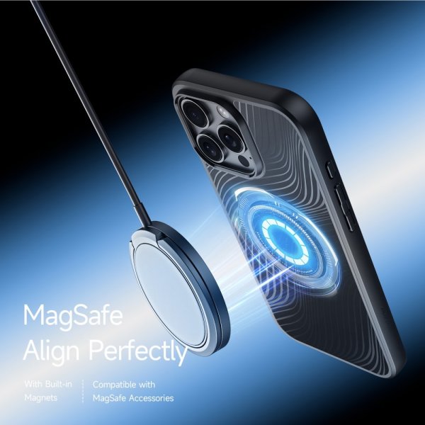 Dux Ducis iPhone 16 Pro Skal Aimo Series MagSafe Svart