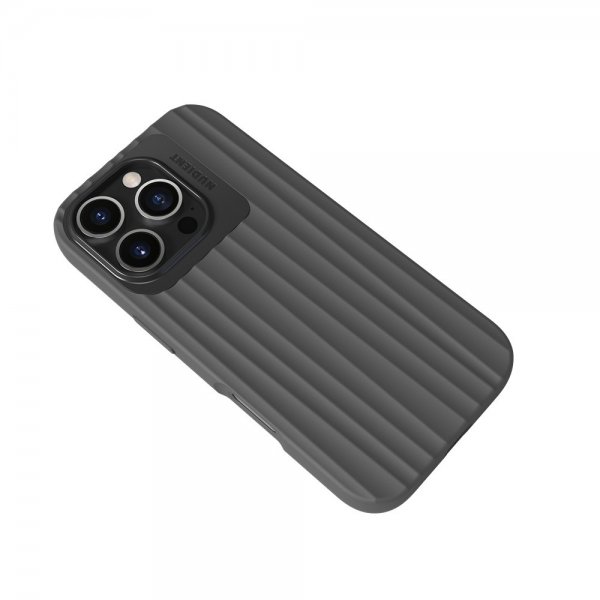 Nudient iPhone 16 Pro Skal Bold MagSafe Storm Black