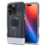 Spigen iPhone 16 Pro Skal Classic C1 MagFit Graphite