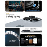 Spigen iPhone 16 Pro Skal Classic C1 MagFit Graphite