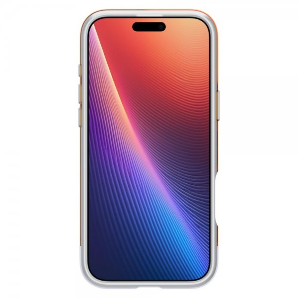 Spigen iPhone 16 Pro Skal Classic C1 MagFit Tangerine