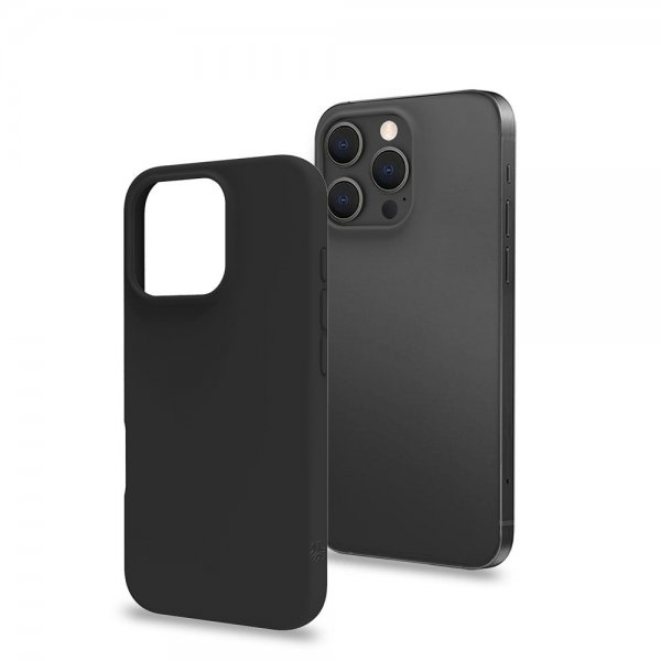 Celly iPhone 16 Pro Skal CROMO Svart
