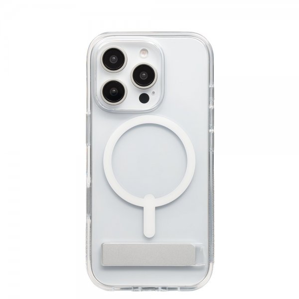 ZAGG iPhone 16 Pro Skal Crystal Palace Snap Kickstand Transparent