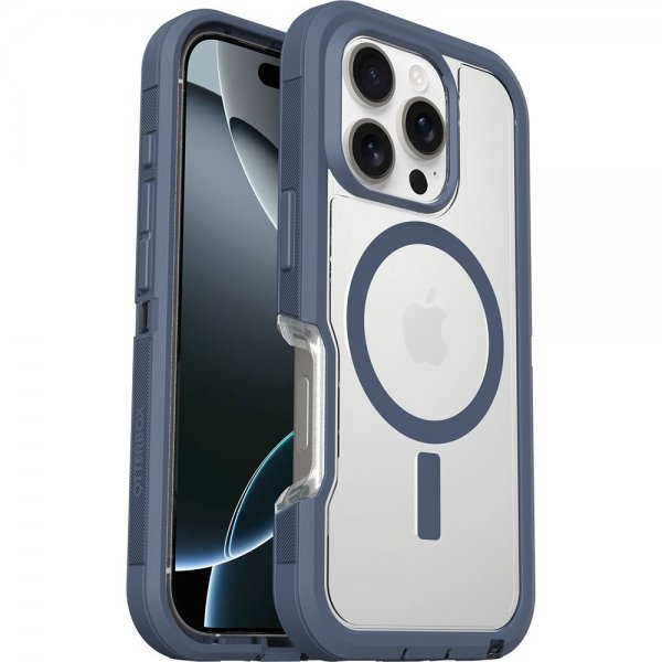 Otterbox iPhone 16 Pro Skal Defender XT MagSafe Baby Blue Jeans